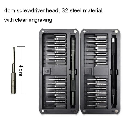 S2 Steel Screwdriver Set Precision 30 In 1 Magnetic Driver Bits Set
