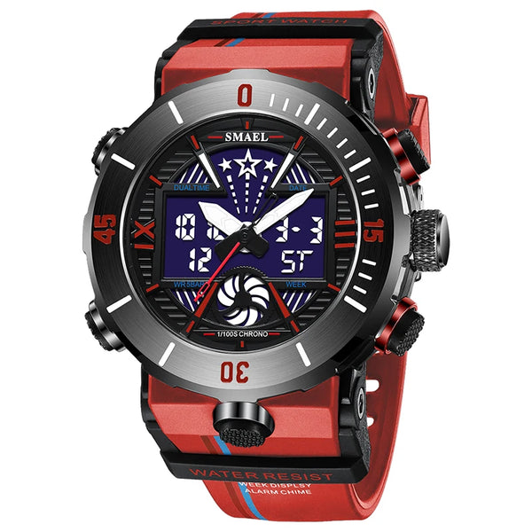 Sports Watch Luxury Men Digital Watches Military 50M Waterproof Men Watches