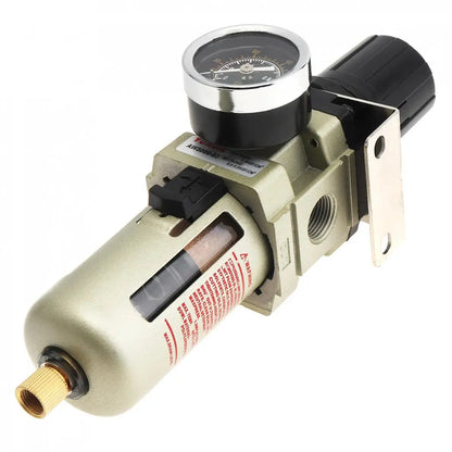 AW3000-03 Air Compressor 0-1.0mpa Adjustable Oil Water Separator Regulator PT3/8(mm) Caliber