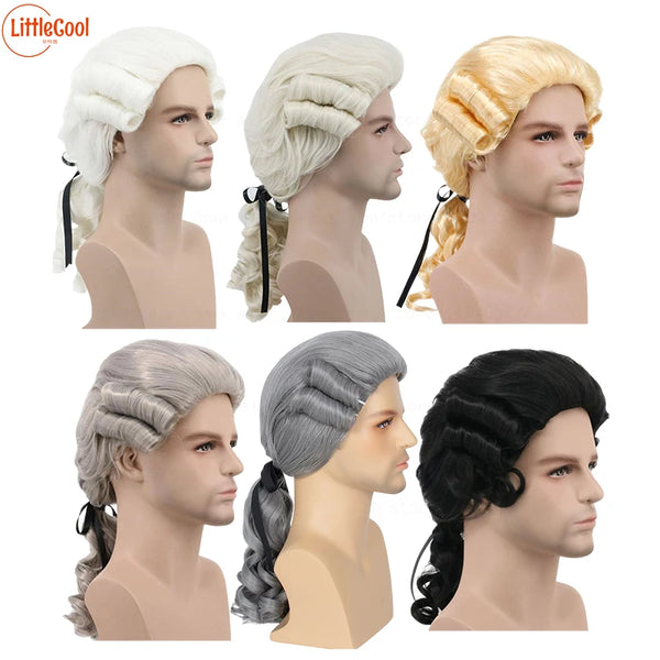 Lawyer Judge Baroque Cosplay Wig