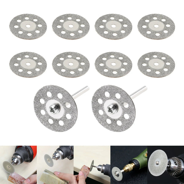 10pcs/set 25mm Circular Saw Blade Rotary Power Tool Kit