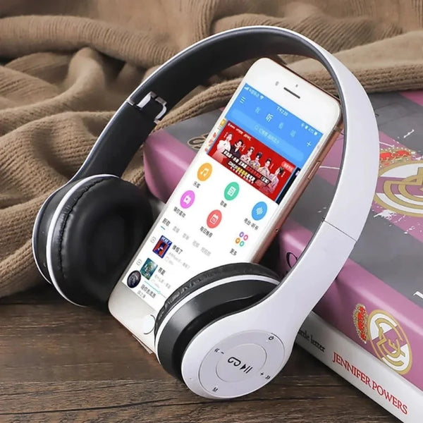 P47 Wireless Bluetooth Headphone With Microphone Foldable Headsets