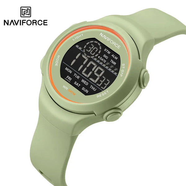 Watches for Women Fresh Style Silicone Strap Digital Wrist Watch