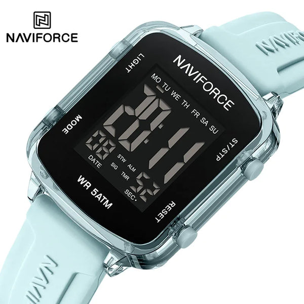 Original Sports Waterproof LCD Digital Date Display Silicone Strap Electronic Wristwatch