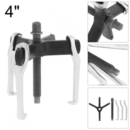 4 inch Multifunctional Bearing Puller 3 Claws Convertible 2 Claws Auto Car Repair Removal Hand Tools