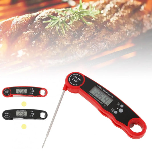 LCD Display Digital Instant Read Meat Food Thermometer