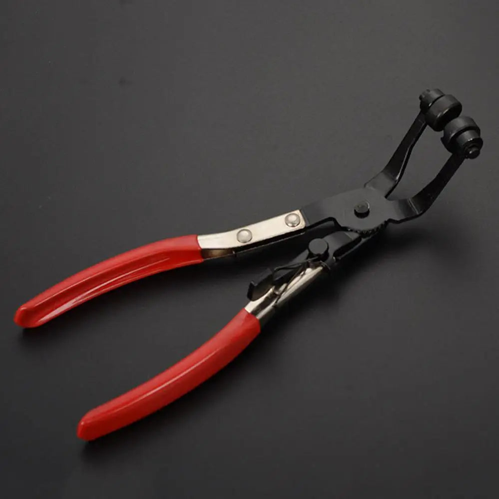 2pcs/set Hose Clamp Pliers Car Water Pipe Pliers with Swivel Flat Band Fuel Coolant Locking Pliers