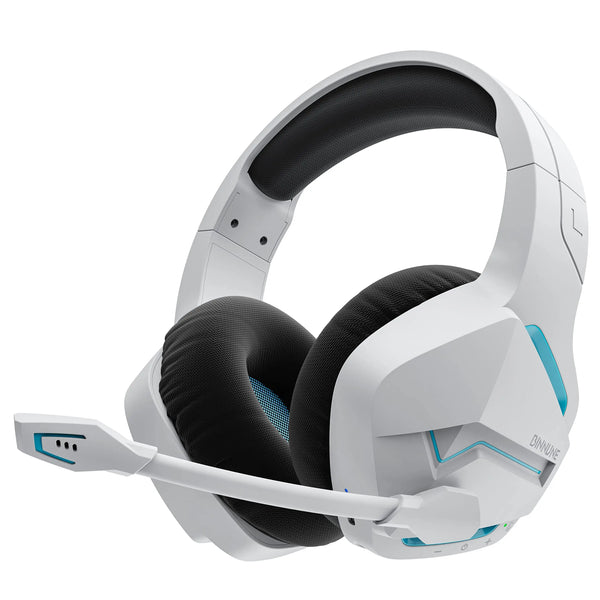 BW01 Wireless Gaming Headset  2.4G Wireless Bluetooth USB Gamer Headphones with Mic