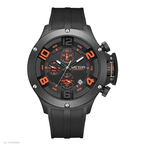 Military Sport Quartz Watch Men Fashion Waterproof Wristwatch