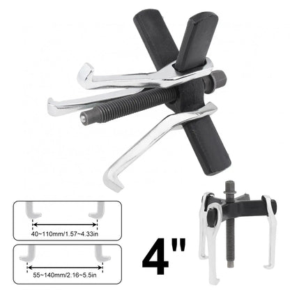 4 inch Multifunctional Bearing Puller 3 Claws Convertible 2 Claws Auto Car Repair Removal Hand Tools