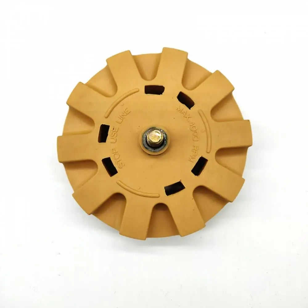4 Inch Rubber Removal Wheel 25mm Decal Remover Eraser Rubber Wheel Pad
