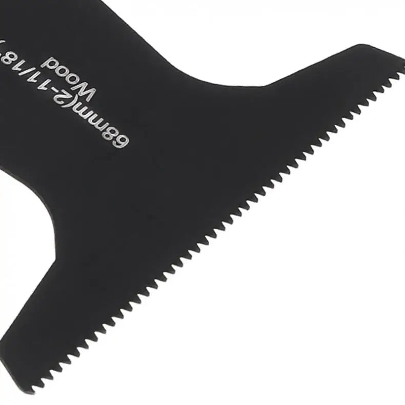 68mm Black Straight Saw Blade Power Tool Accessories with Tooth Fit