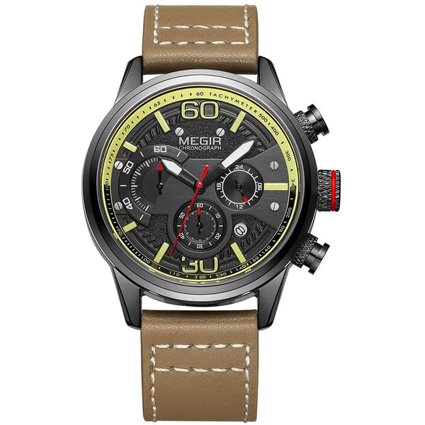 Fashion Mens Watches  Luxury Quartz Watch Military Sport Mesh Strap Waterproof Wrist Watches
