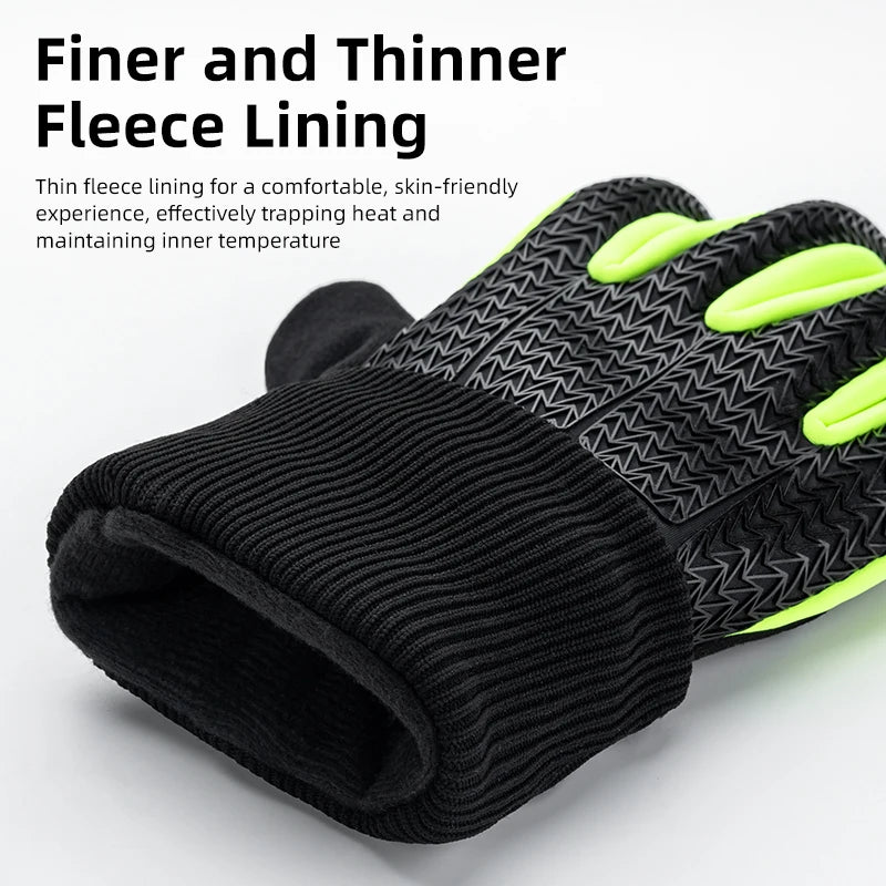 Touch Screen Ski Gloves Winter Warm Cycling Bike Gloves