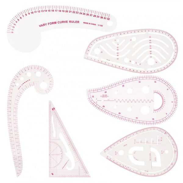 Metric Sewing Rulers Measure Tool Patchwork Tailor Rulers Set