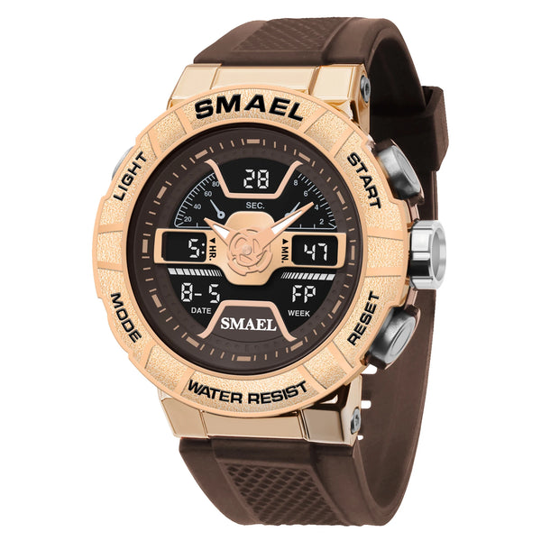 Luxury Man Watch  Stopwatch LED Back Light 8067 Male Clock Wristwatches