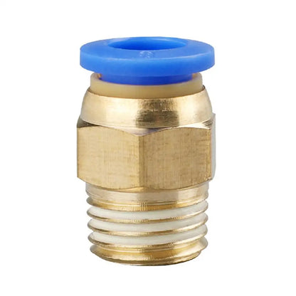 10pcs PC8-02 8mm Tube Outer 1/4inch G Thread Push to Connect Fittings
