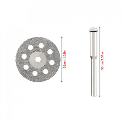 10pcs/set 25mm Circular Saw Blade Rotary Power Tool Kit