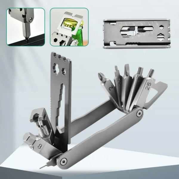 14 In 1 Bike Multitool Screwdriver Bits Bicycle Repair Tool Kit