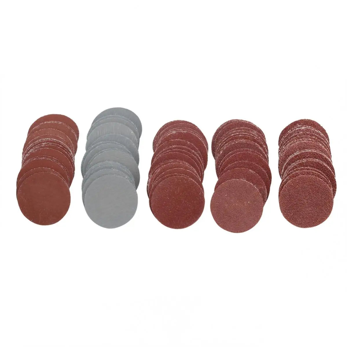 100pcs 1 Inch Sandpapers Set 100/180/240/1500/3000 Grit Sander Discs with Grinding Disc