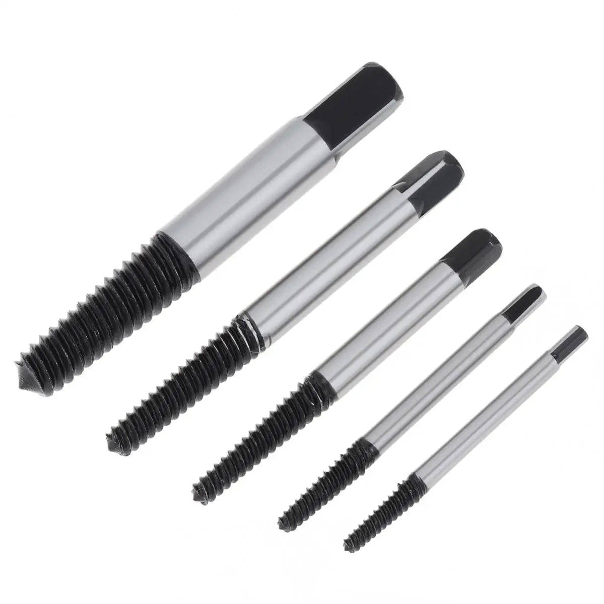 5pcs 40Cr Stainless Steel Screw Extractor Kit
